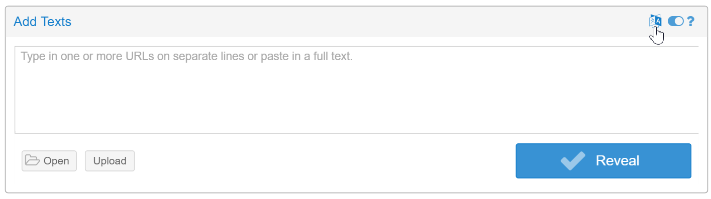 Language Options
